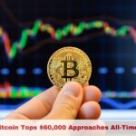 Bitcoin Tops $60,000 Approaches All-Time High